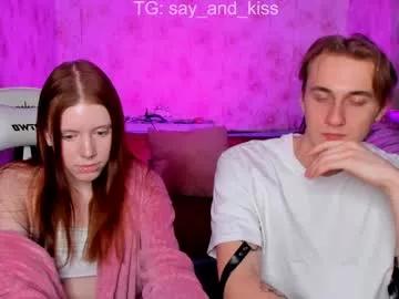 say_and_kiss from Chaturbate is Freechat