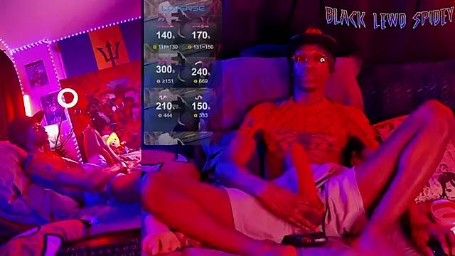 BlackLewdSpidey webcams show profile image 